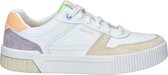 Skechers Jade-Stylish Type Dames Sneakers - Wit/Multicolour - Maat 41