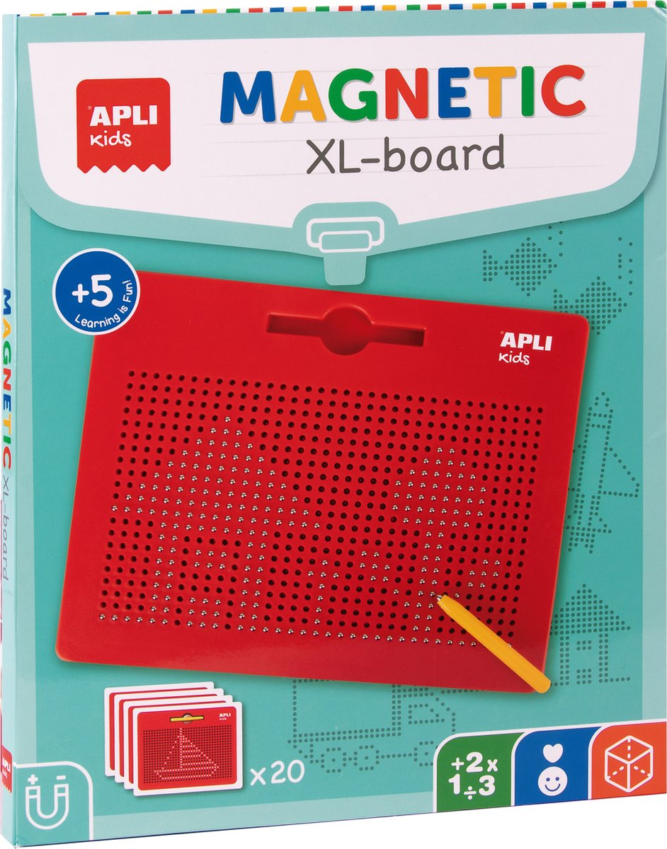 XL Magneetbord met pen, 5+