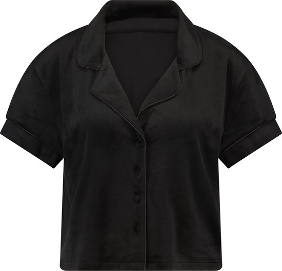 Hunkemöller Velours Jacket Zwart XL