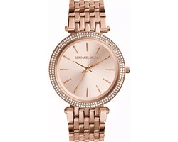 Michael Kors MK3192 - Horloge - Staal - Rosékleurig - Ø 39 mm