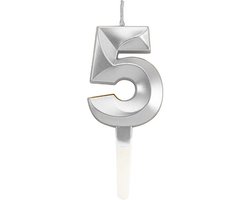 Cijferkaars Zilver 5 Jaar - Kaars 5 Jaar - Kaars Cijfer 5 Cijfer Kaarsjes - Kaarsje 5 Jaar - Zilveren Kaars Taart / Cupcake 5 Jaar - Voor leeftijd: 15 / 25 / 35 / 45 / 50 / 51 / 52 / 53 / 54 / 55 / 56 / 57 / 58 / 59 / 65 / 75 / 85 / 95 - Zilver Cijferkaars Zilver 5 Jaar - Kaars 5 Jaar - Kaars Cijfer 5 Cijfer Kaarsjes - Kaarsje 5 Jaar - Zilveren Kaars Taart / Cupcake 5 Jaar - Voor leeftijd: 15 / 25 / 35 / 45 / 50 / 51 / 52 / 53 / 54 / 55 / 56 / 57 / 58 / 59 / 65 / 75 / 85 / 95 - Zilver