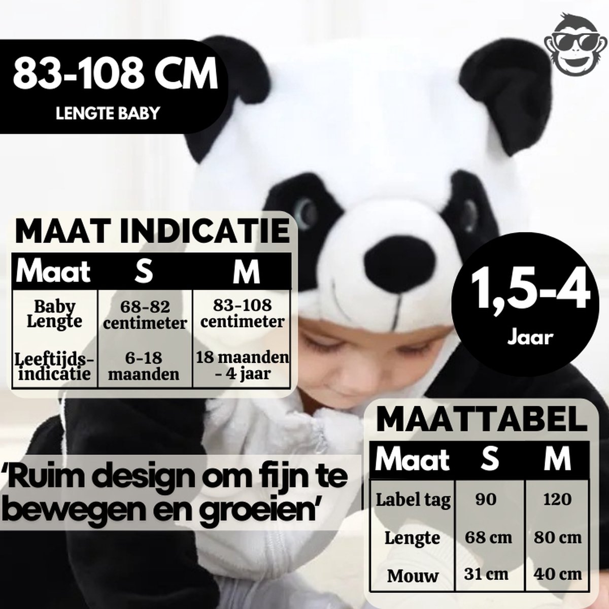 BoefieBoef Dieren Onesie Pyjama