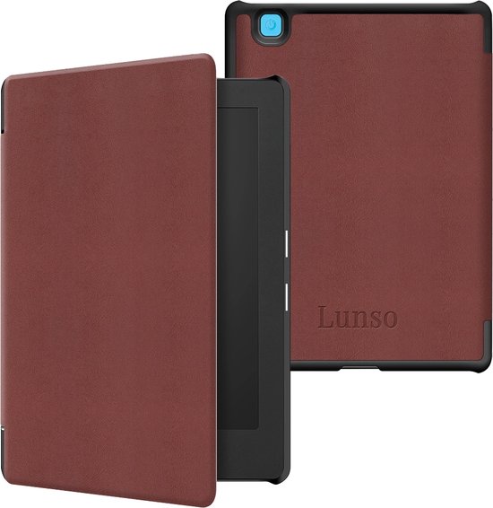 Étui Rabat Cuir Synthétique Pour Kobo Forma 8 Pouces (2018) - Fonction Veille/réveil Automatique, Protection Coins Renforcée - 5