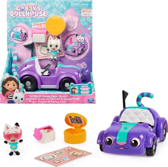 Gabby’s Poppenhuis – Carlita’s Voertuig met Pandy
