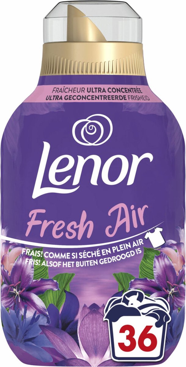 Goedkoopste Lenor Wasverzachter Fresh Air Maneschijn 36 Wasbeurten 504 ml