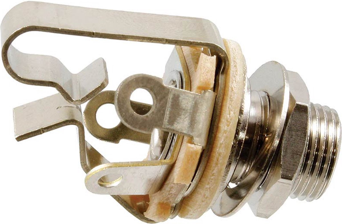 Allparts EP555L000 Switchcraft Dual Contact 1/4 Input Jack – 3/8 Schacht