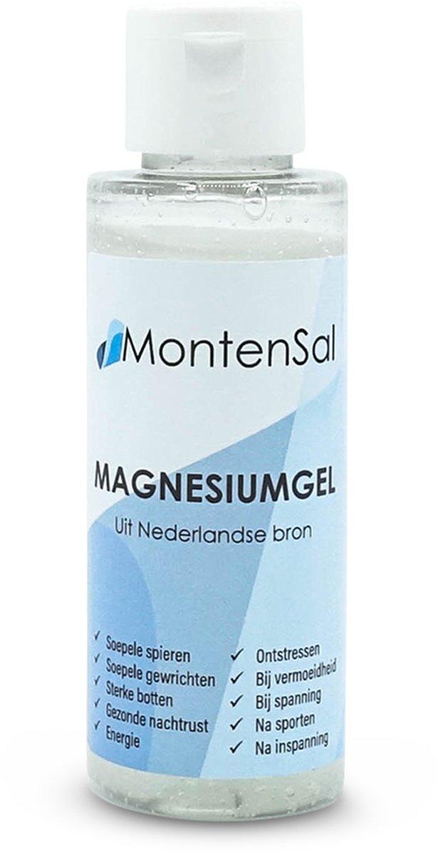 MontenSal - Magnesium Gel - Uit Nederlandse Bron - 100 ml