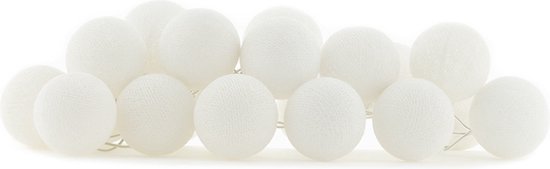 Guirlande lumineuse Cotton Ball Lights Regular - White - 20
