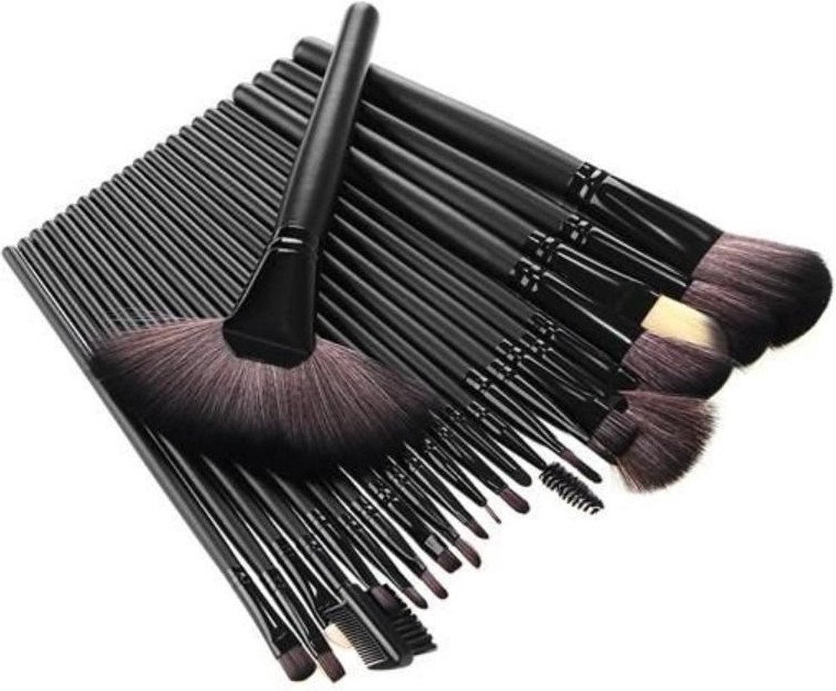 Soulima Complete Make-up Kwastenset 24 Stuks - Perfect voor Elke Look