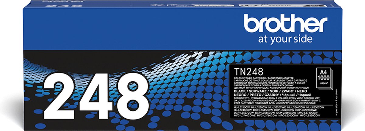 Brother TN-248BK cartuccia toner 1 pz Originale Nero