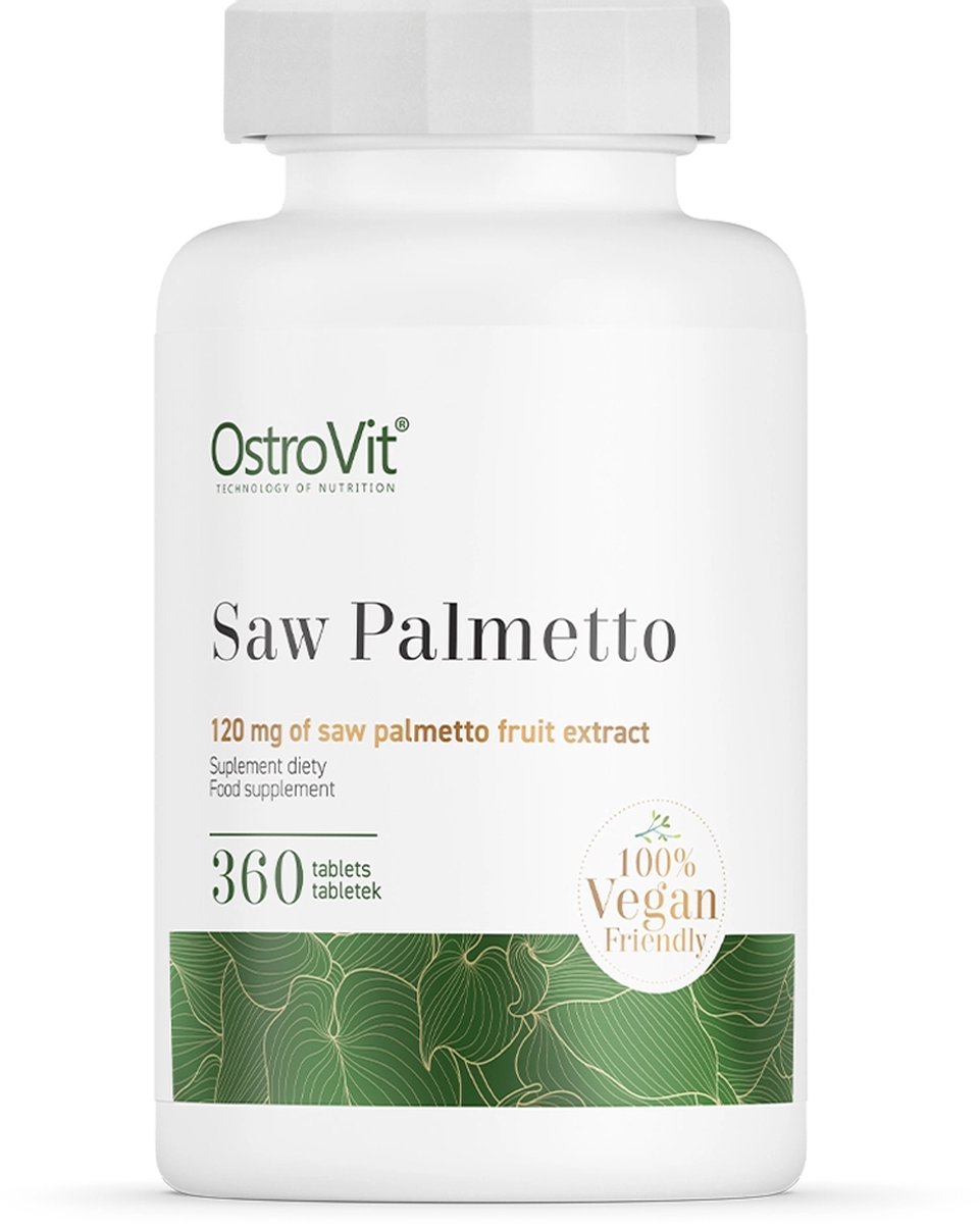Goedkoopste Supplementen - Saw palmetto - VEGE 360 Tabletten Voordeel Verpakking! - OstroVit