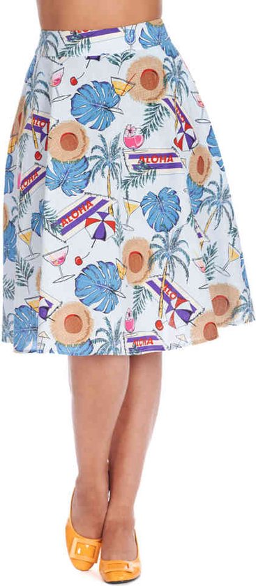 Banned - Aloha Rok - S - Blauw