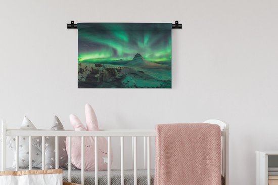 Tapisserie - Aurores boréales - Berg - Norvège - 60x40 cm - Tapisserie