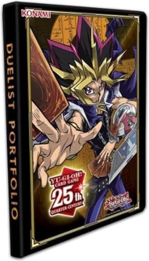 Cartera De 9 Bolsillos Yu-Gi-Oh! – Edición Quarter Century (Yugi Y Kaiba)