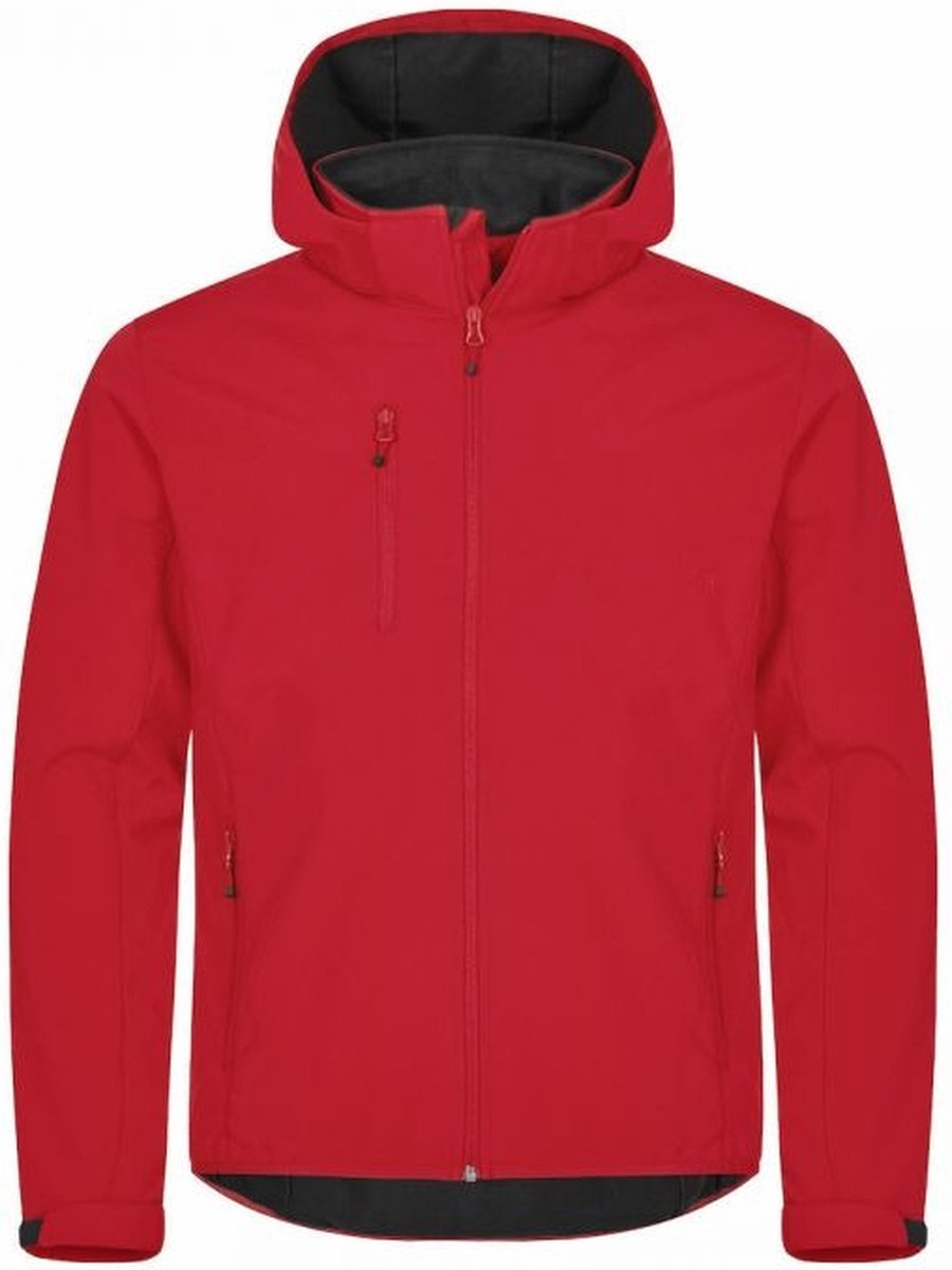 Clique Classic Softshell Hoody 0200912 - Rood - S