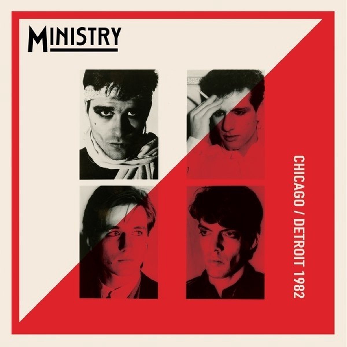 Ministry - Chicago / Detroit 1982 (LP) (Coloured Vinyl) (Limited Edition)