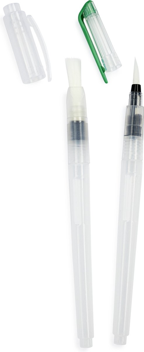 Artum - Waterbrush Set - 6 Delig Waterpenseel — afbeelding 2