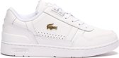 Lacoste T-Clip Dames Sneakers - Wit/Goud - Maat 39