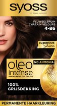 SYOSS Oleo Intense- 4-86 Fluweelbruin - Permanente Haarverf - Haarkleuring - 1 stuk