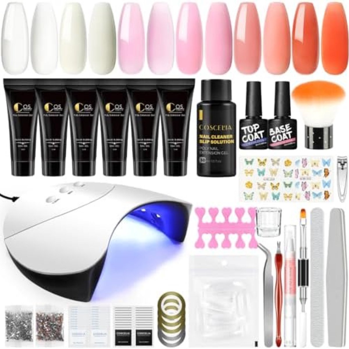 Goedkoopste Uv Lamp Gelnagels Starterspakket - Gellak Starterspakket - Gelnagel Set