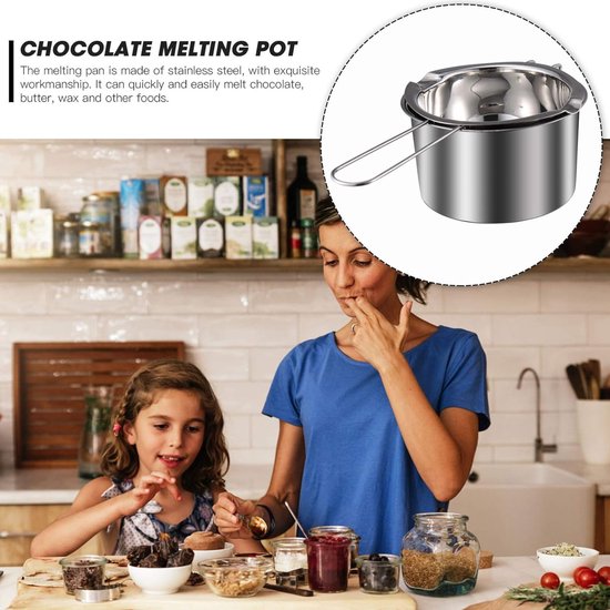 Dual Electric Chocolate Melting Pot, Electric Melter Fondue Pot Heater