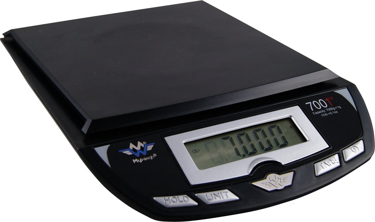 MyWeigh 7001 Digitale Weegschaal - Keukenweegschaal - Inclusief Kom