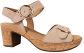 Gabor 764.1 Sandalen - Dames - Taupe - Maat 40