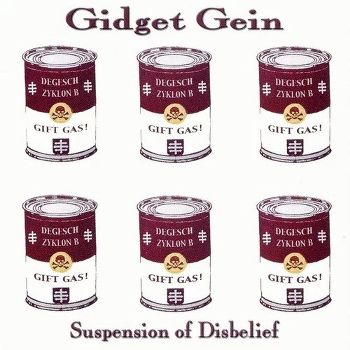 Gidget Gein - Suspension Of Misbelief (CD)