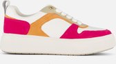 Tamaris Sneakers roze Imitatieleer - Dames - Maat 36