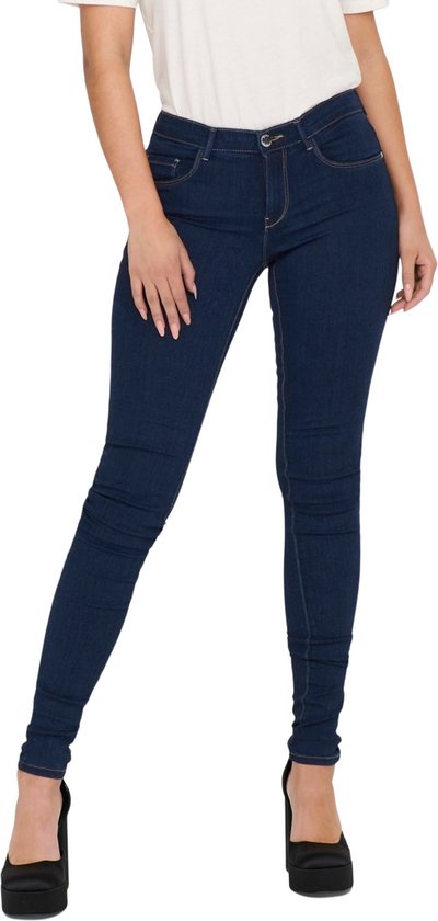 Only Dames Jeans RAIN skinny Blauw