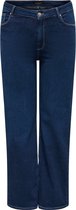 Only Dames Jeans Broeken CARWILLY HW WIDE CRO skinny Fit Blauw Volwassenen