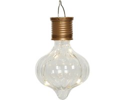 Lumineo solar hanglamp LED - Marrakech - kunststof - D8 x H1