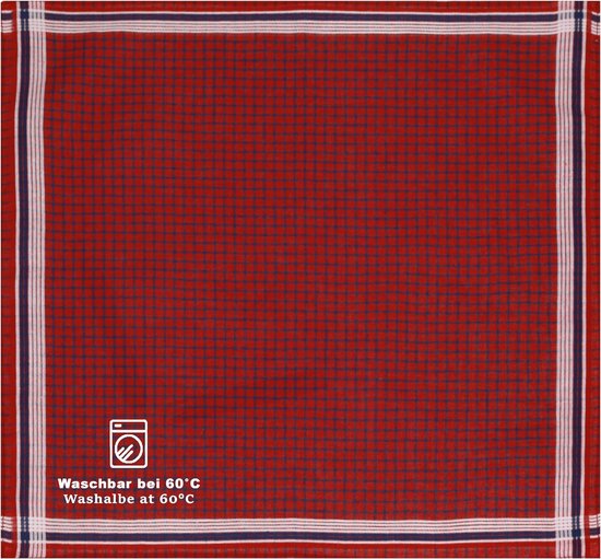 Katoenen heren zakdoeken 6 stuks (nr. 28) | 40x40 cm