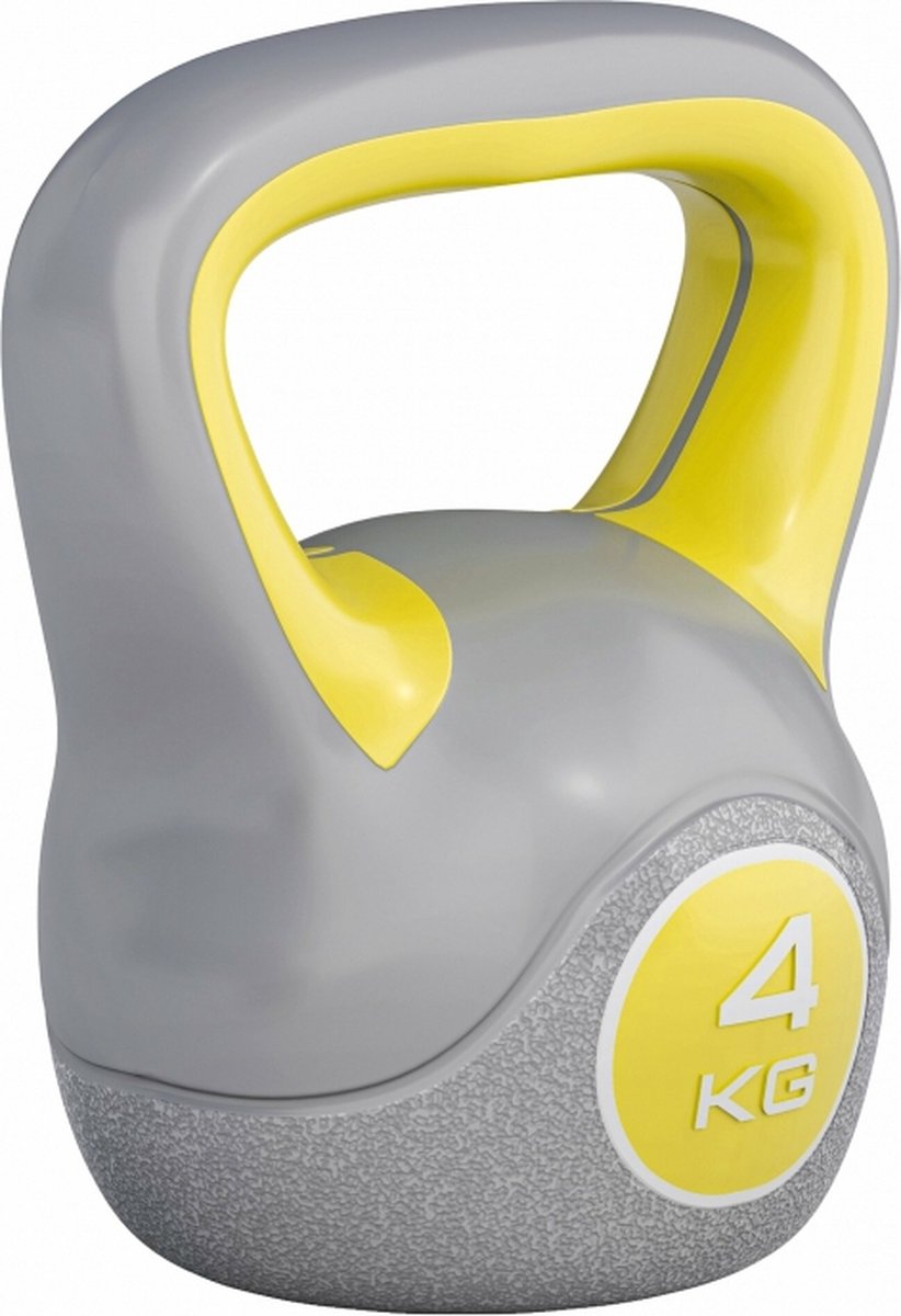 Gorilla Sports Kettlebell - Kunststof Trendy - 4 kg