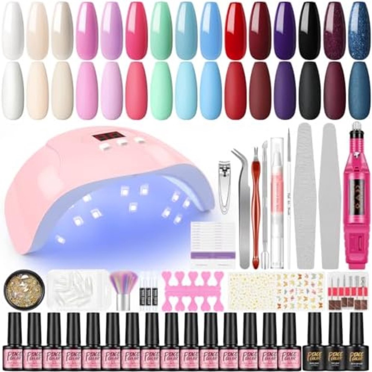 Goedkoopste Uv Lamp Gelnagels Starterspakket - Gellak Starterspakket - Gelnagel Set
