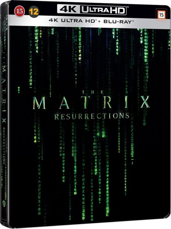 Foto: The matrix resurrections blu ray 4k blu ray 