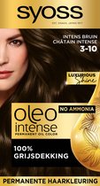 SYOSS Oleo Intense - 3-10 Intens Bruin - Permanente Haarverf - Haarkleuring - 1 stuk