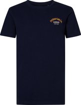 Petrol Industries - Jongens Backprint T-shirt Pantheon - Blauw - Maat 176