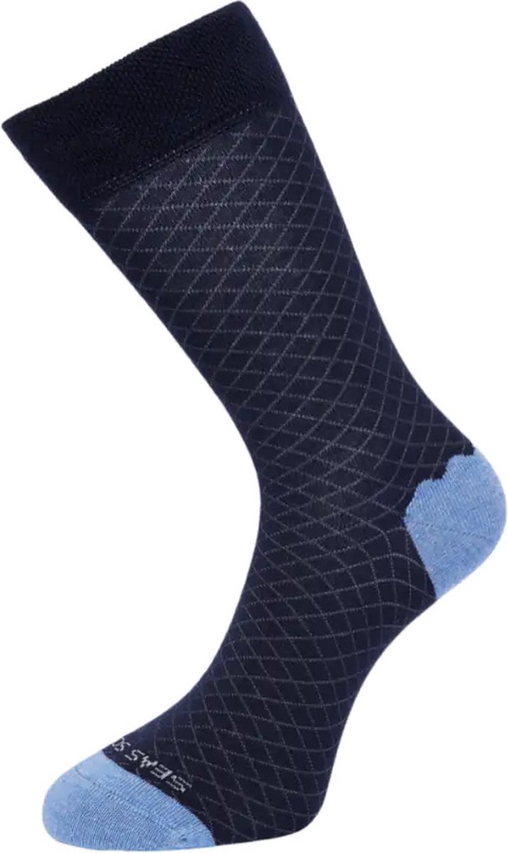 Seas Socks unisex sokken caplain blauw