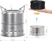 tent kachel / Draagbare Lichtgewicht - camping gas stove Portable collapsible, 7L x 7W x 14H centimetres