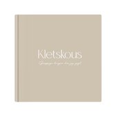 Writemoments - Uitsprakenboekje 'Kletskous' - neutraal - uitsprakenboek - leuke uitspraken en grappige momenten - cadeau baby - invulboek eerste praatjes