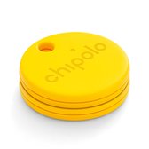 Chipolo One - Bluetooth Tracker - Keyfinder Sleutelvinder - 2-Pack - Geel