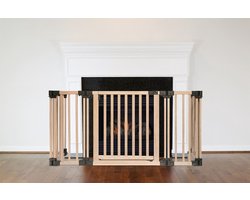 Safetots Houten Panelen voor de Open Haard, 48 x 120cm, Naturel, Hout