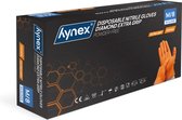 Hynex Diamond Nitril wegwerphandshoenen maat M - Oranje 8,0 gr PF met Extra Grip - 50 stuks