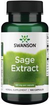 Swanson - Salieblad - 10:1 Extract - Antioxidant - 320mg - 100 Capsules