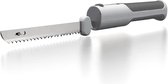 Viola EliteSlice : Couteau électrique Grijs et blanc (Dimensions : L 45 x L 3,8 x H 5,2 cm) - Design unisexe pour homme et femme - Coupez le pain sans effort et plus encore !