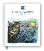 Angela Harding 2025 Desk Diary Planner - Week to View, Illustrated throughout