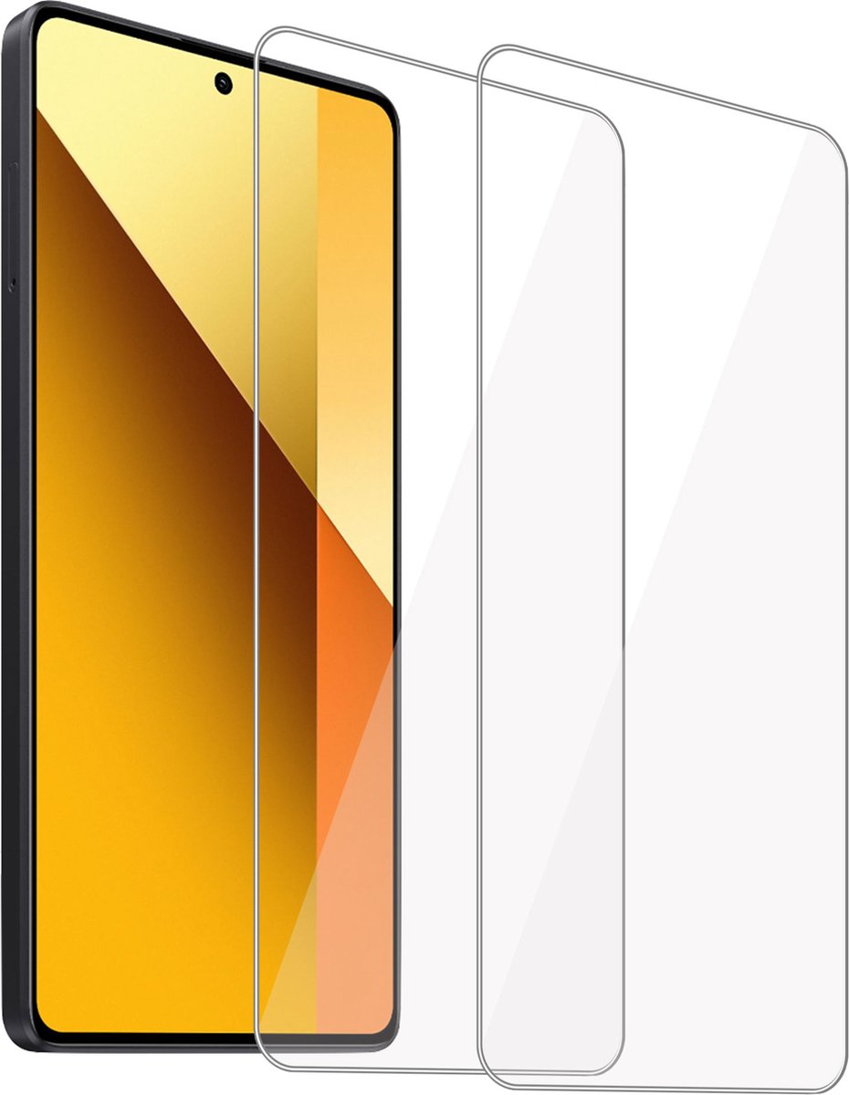 2x Geschikt voor Xiaomi Redmi Note 13 5G - Screenprotector - Beschermglas - GuardCover