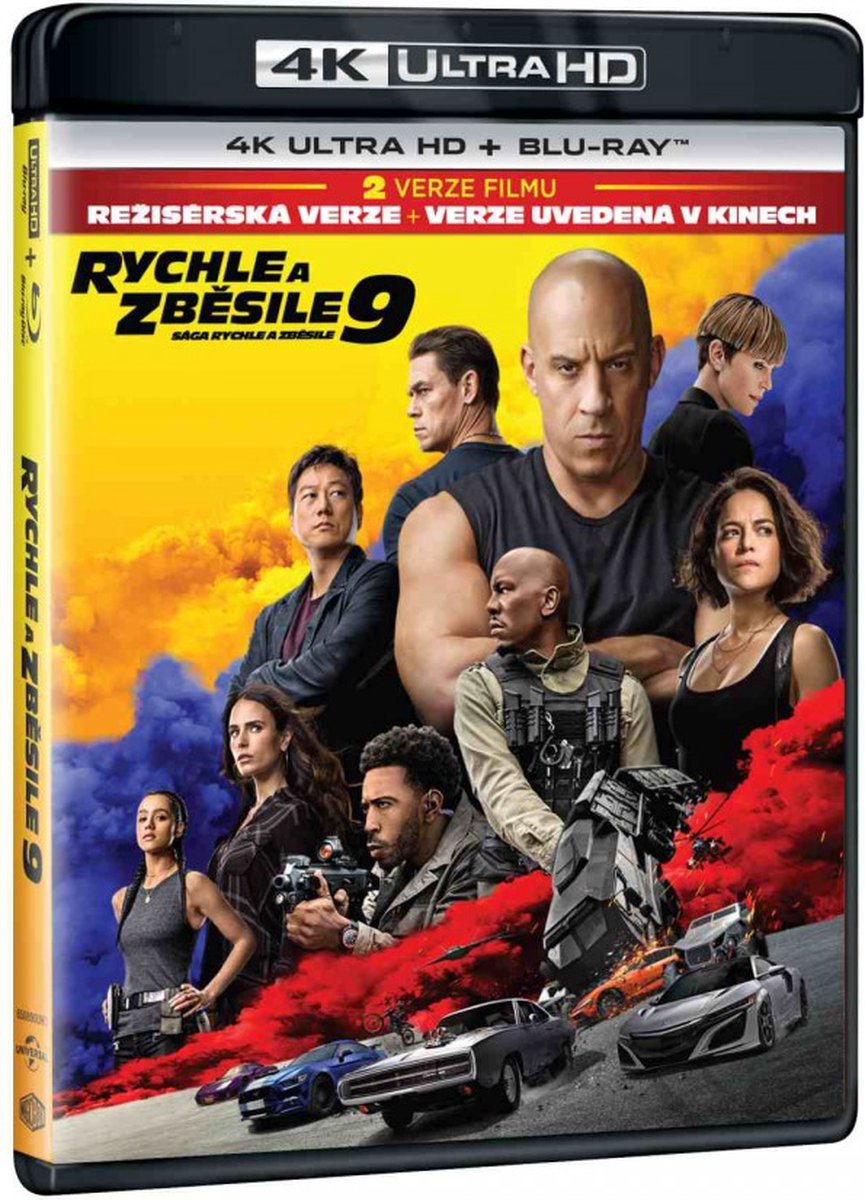 Fast & Furious 9 [Blu-Ray 4K]+[Blu-Ray]-