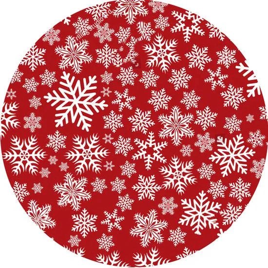 Kerstboom Kleed | Rood / wit | kerstboomkleed | Onze materialen zijn PVC vrij en hygienisch